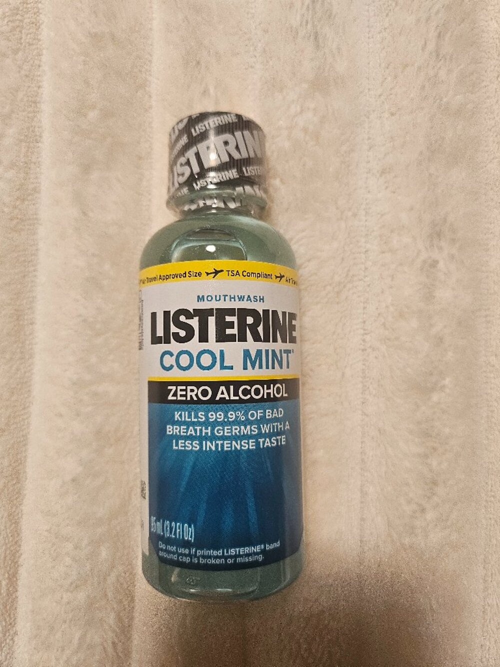 Pack of 11 Listerine Cool Mint Zero Alcohol Mouthwash 3.2 Ounce each
